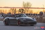 Porsche 911 Turbo S Cabriolet X Work on Vossen Wheels (VWS-3) 2017 года